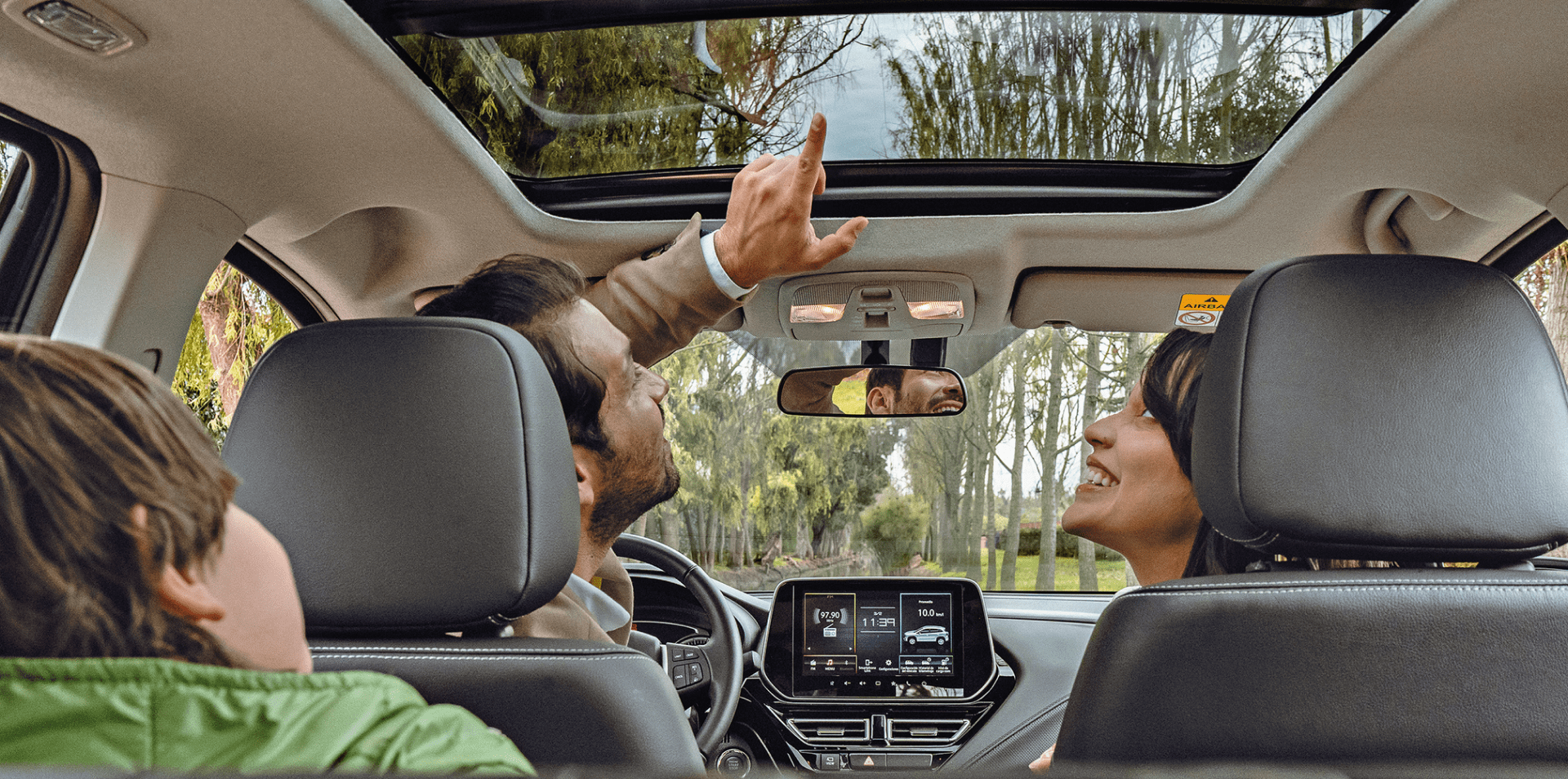 Interior del vehículo