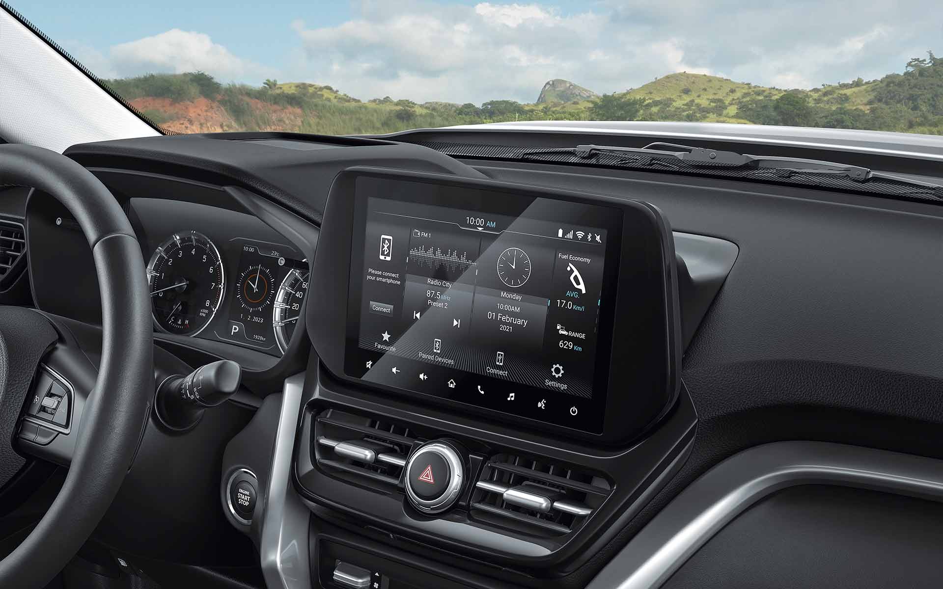 Interior del vehículo