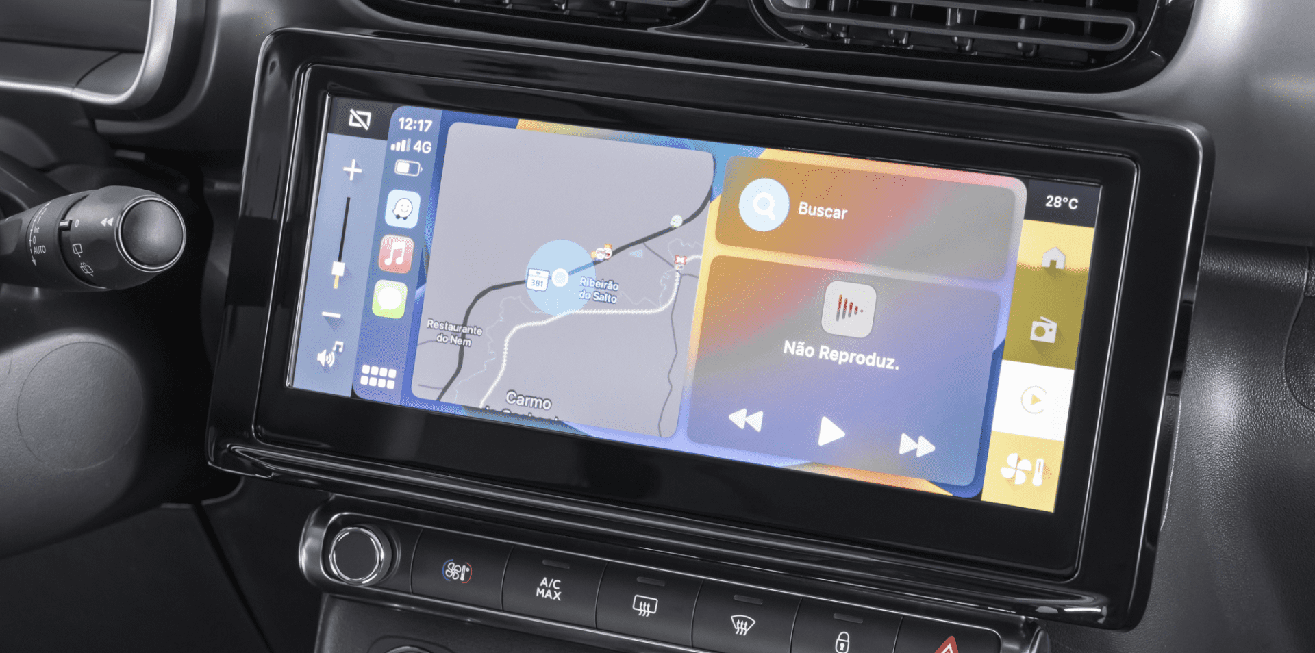 Interior del vehículo